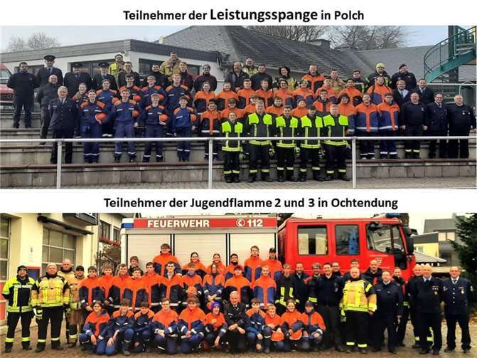 Hochmotivierte Floriansjünger arbeiteten die ihnen gestellten Aufgaben erfolgreich ab Mitglieder der Jugendfeuerwehren aus Saffig, Plaidt, Ochtendung, Polch, Bell, Volkesfeld und Rieden aus dem Landkreis Mayen-Koblenz, sowie Mitglieder der Jugendfeuerwehr Büchel aus dem Landkreis Cochem-Zell trafen sich am 12.11.2022 im Leo-Schönberg-Stadion in Polch zur Abnahme der Leistungsspange. Foto: privat