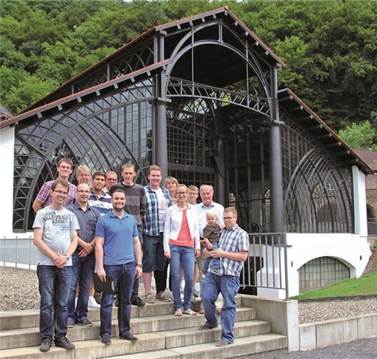 Mitglieder der Jungen Union Mayen-Koblenz besuchten die Sayner Hütte. privat