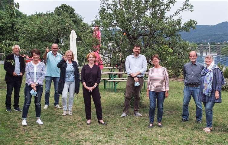 Mitglieder der SPD Oberwinter mit der Landtagskandidatin Susanne Müller.Foto: privat