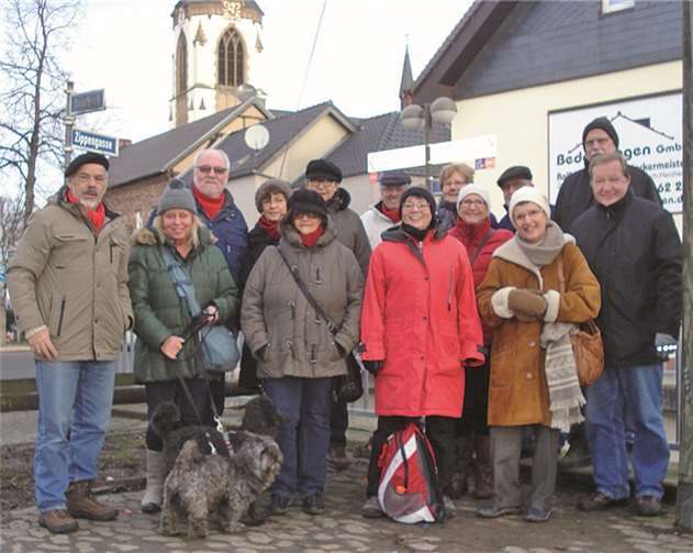 Mitglieder der SPD Rheinbach trafen sich zur Winterwanderung. privat