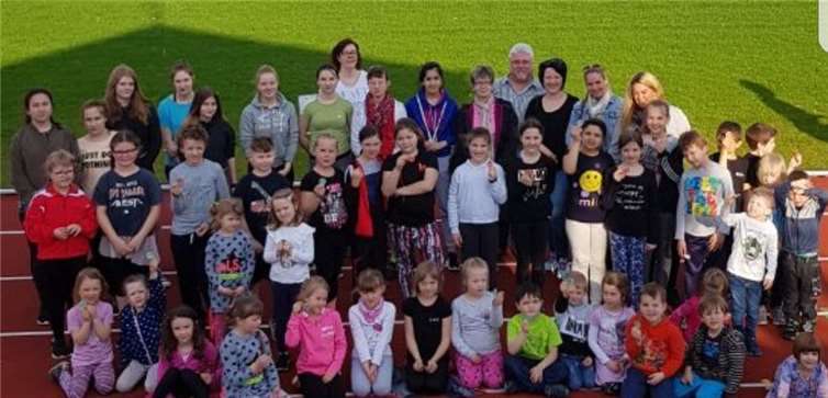 Mitglieder der Turnkids und der Turnjugend.privat