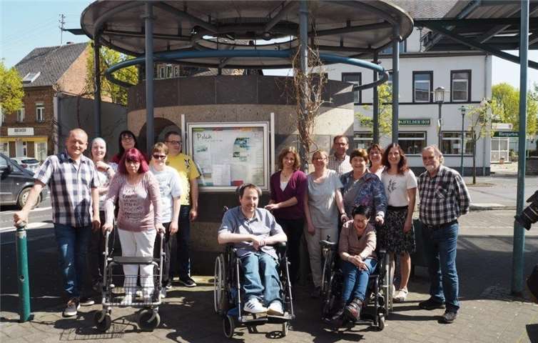 Mitglieder der drei Lokalen Teilhabekreise aus Mayen, Mendig und Polch. Caritas Zentrum, Mendig