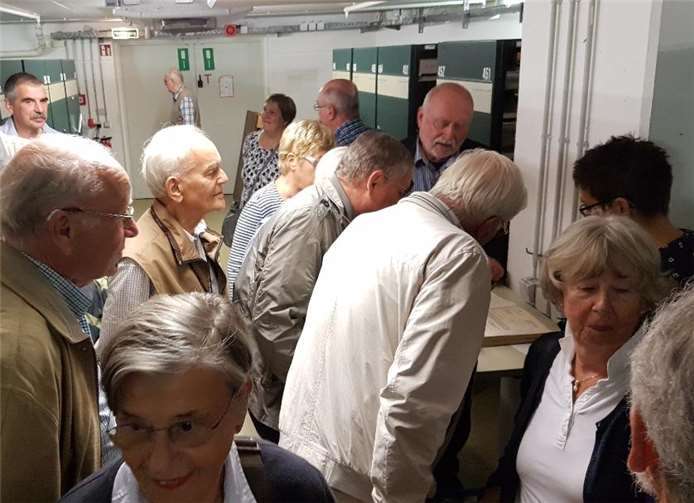 Mitglieder des Bürgervereins im Bundesarchiv Koblenz.Foto: privat