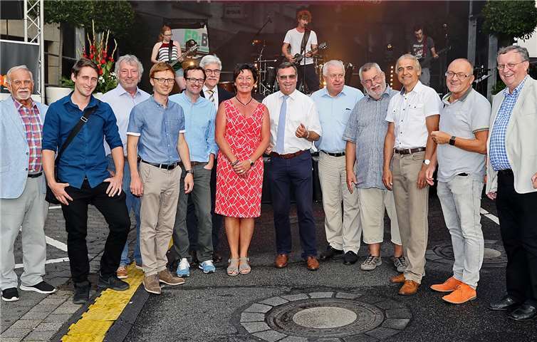 Mitglieder des CDU-Kreisvorstandes Ahrweiler besuchten das Heimatfest in Adenau. Foto: Dreschers