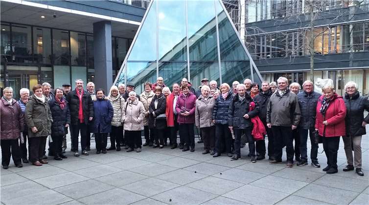 Mitglieder des Evangelischen Vereins Heddesdorf informierten sich über die aktuelle LandespolitikFoto: privat