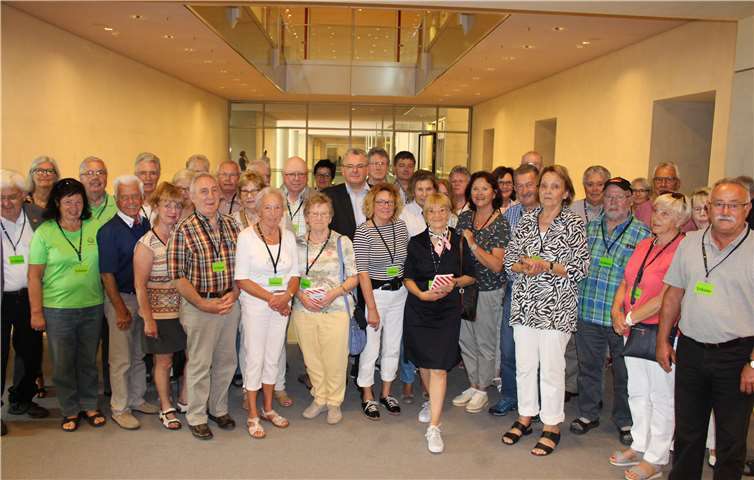 Mitglieder des Hauptvereins sowie verschiedener Zweigvereine und Nichtmitglieder als weitere Gäste erlebten fünf informative Tage in Berlin und Umgebung.Foto: privat