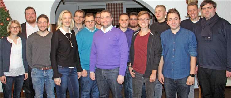 Mitglieder des Kreisvorstandes der Jungen Union mit Torsten Welling (Mitte).Privat