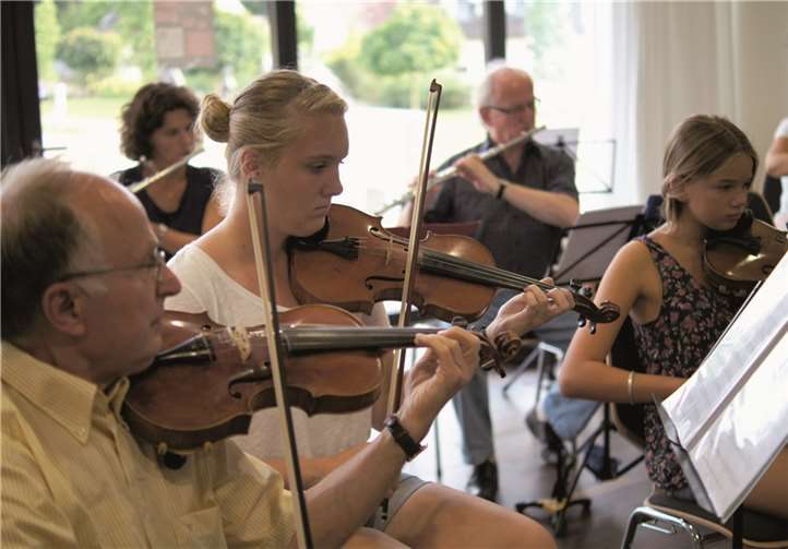 Mitglieder des OdG bei einer Probe.