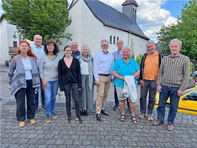 Mitglieder des Ortsverbandes von Bündnis 90 / Die Grünen in Koisdorf.  Foto: Anton Simons