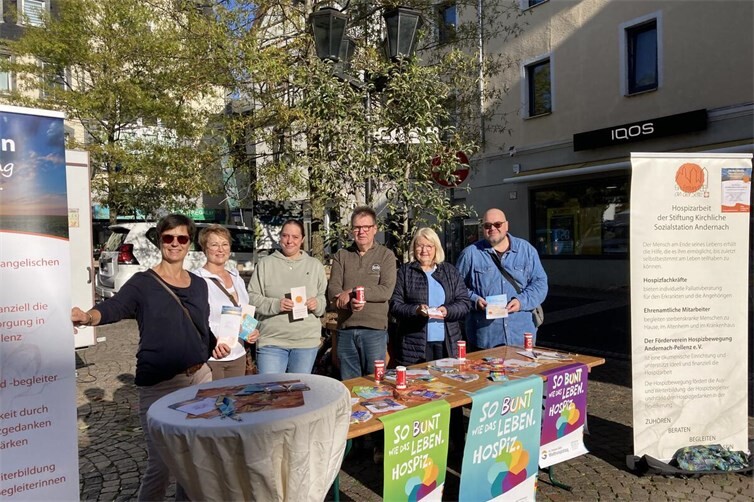 Mitglieder des Vorstandes des Fördervereins Hospizbewegung.