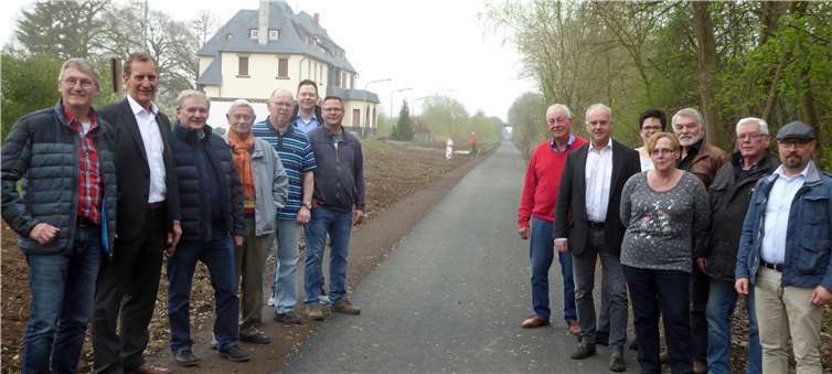 Mitglieder des Vorstands der SPD Maifeld informierten sich vor Ort.Foto: privat