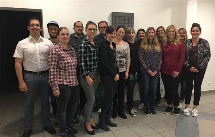 Mitglieder des Vorstands des Elternbeirats und des Fördervereins. Privat