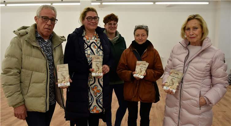 Mitglieder des Vorstands des Kunstvereins (v.l.): Norbert Boden, Sandra Irsch, Vanessa Große, Gabriela Mrozik und Gezina Stuip  Foto: Simone Schwamborn