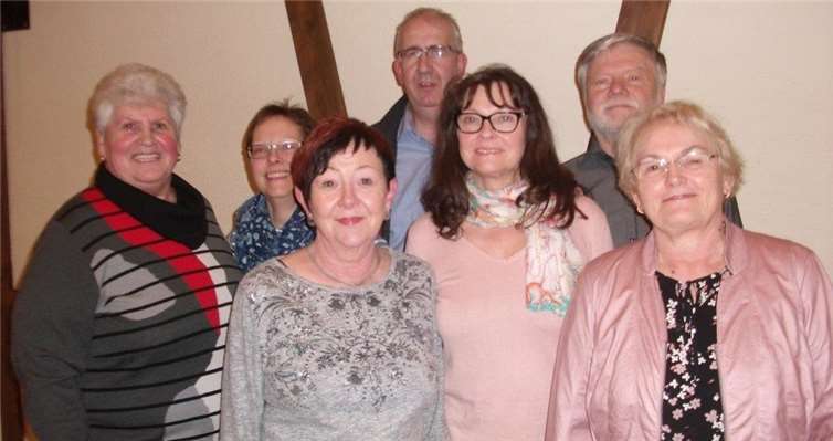 Mitglieder des gemischten Chores auf der Jahreshauptversammlung.privat