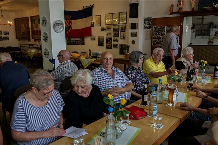 Mitglieder im Gespräch