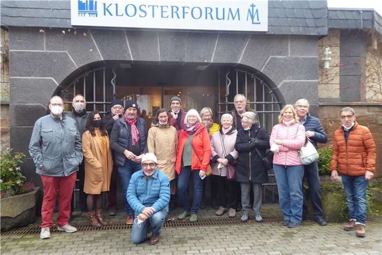 Mitglieder und Freunde des Brohler Kulturvereins reisten nach Maria Laach.Foto: privat