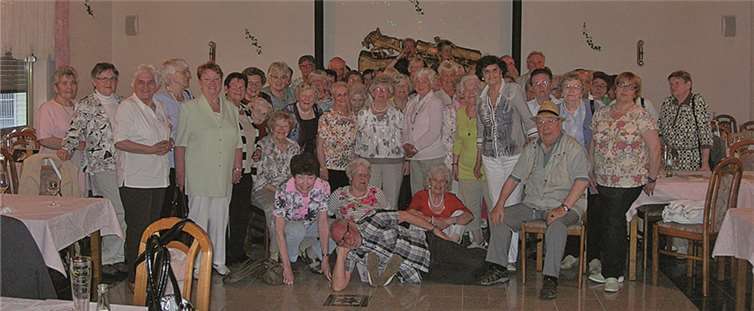 Mitglieder und Freunde des Verein sozialer Nächstenhilfe Mayen erlebten wieder einen zauberhaften Ausflug. privat