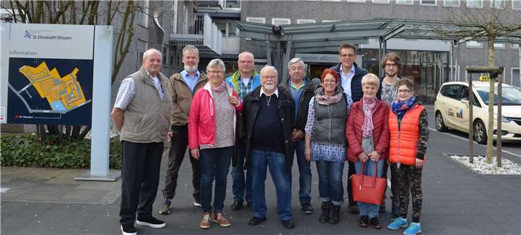 Mitglieder von FWM3 beim Dialogtreffen im St. Elisabeth Krankenhaus in Mayen. Foto: privat
