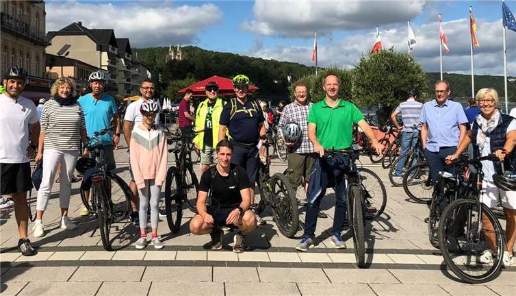 Mitglieder/innen der CDU-Stadtverbände Remagen und Sinzig machen beim Stadtradeln mit. Foto: privat