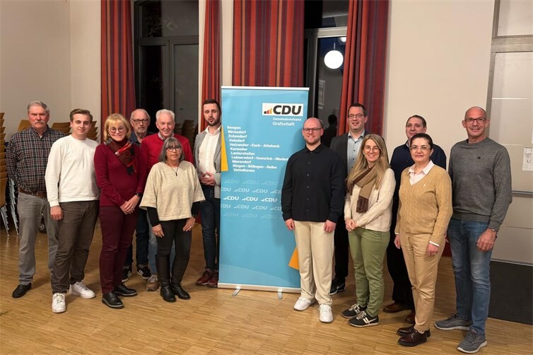Mitgliederversammlung der CDU-Grafschaft: Maik Hintze wurde als Vorsitzender wiedergewählt – Fabian Götsch übernimmt das Amt des Mitgliederbeauftragten