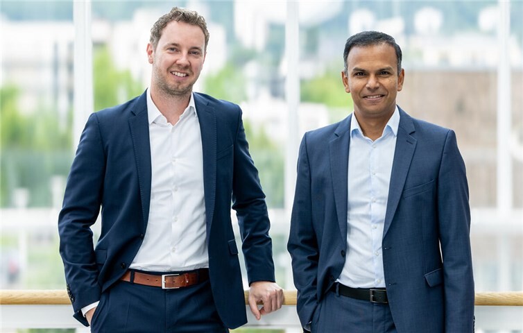 Mithun Basu (links) und Christoph Hesse führen das Unternehmen im 140. Jahr des Bestehens mit klarem Kurs in die Zukunft.
