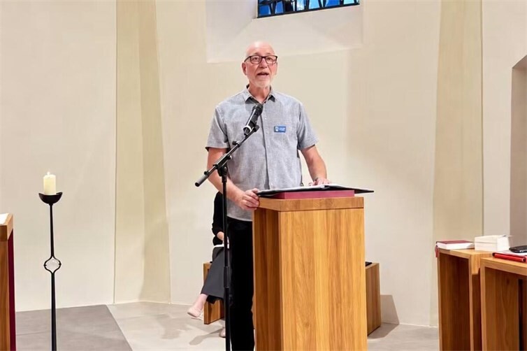 Mitlektor der Wortgottesfeier Karl Knieps