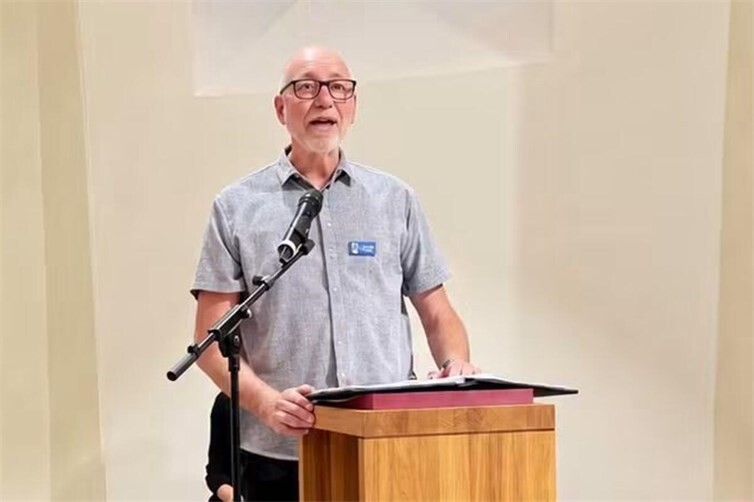 Mitlektor der Wortgottesfeier Karl Knieps