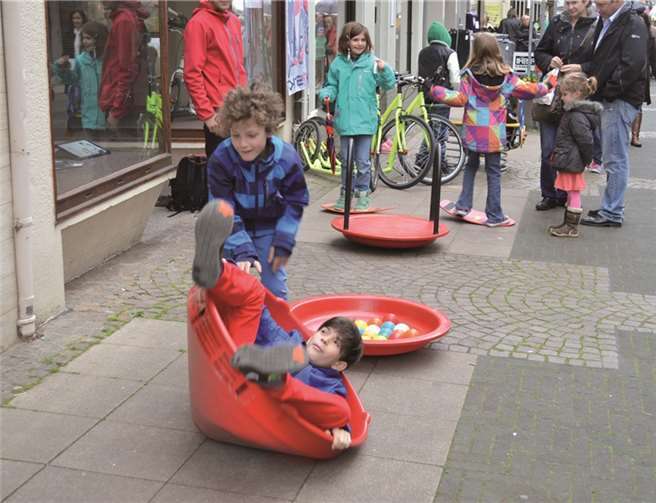 Mitmachaktionen begeisterten vor allem den Nachwuchs.