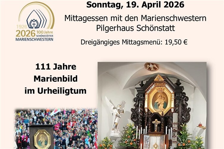 Mittagessen mit den Marienschwestern