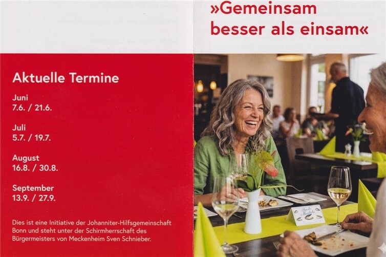 Mittagstisch der Johanniter