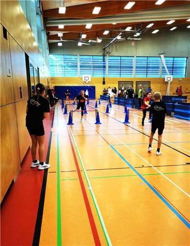 Mitte März trat der TuS Ahrweiler in der LG Kreis Ahrweiler mit insgesamt sechs Teams der Altersklassen U8 bis U12 bei der Hallen Kila (Kinderleichtathletik) in Windhagen an. Foto: privat