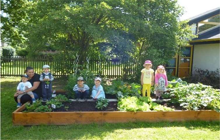 Mittlerweile konnten der erste Salat geerntet und die ersten Erdbeeren genascht werden. Andrea Stolletz-Maagh/Stadtverwaltung Sinzig