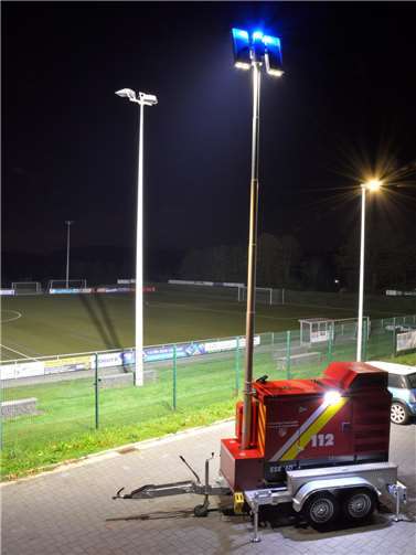 Mobiles Stromaggregat Endress LiMa 900/60. 