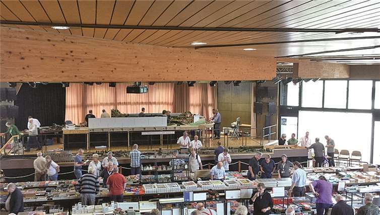 Modellbahnfreunde Maifeld freuen sich auf die Jubiläumsausstellung. privat