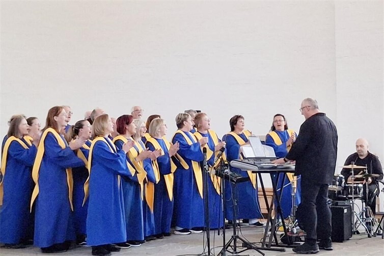 Modern Church Choir Nalbach unter musikalischer Leitung von Thomas Klein