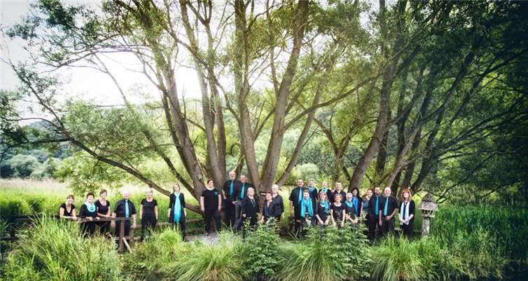 Moderne Chormusik bietet Taktvoll aus Volkesfeld. Sylvia Fink