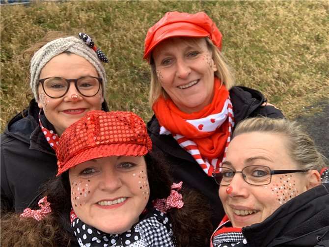 Möhnen „Conjäckelchen“ St. Katharinen beim Vettelschoßer Zuch