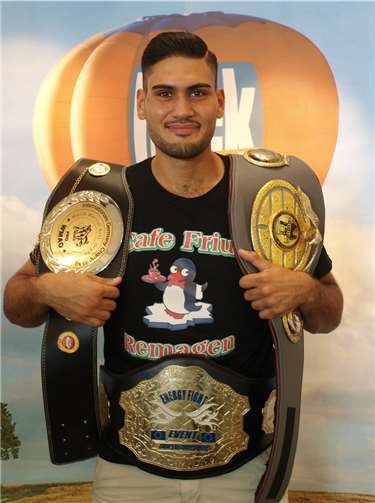 Mohamed Abdallah aus Sinzig ist gerade mal 22 Jahre alt und der Durchstarter im K1-Boxen. ROB