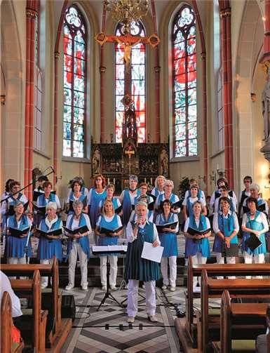 Monica Schneider Henseler leitete das Jubiläumskonzert.