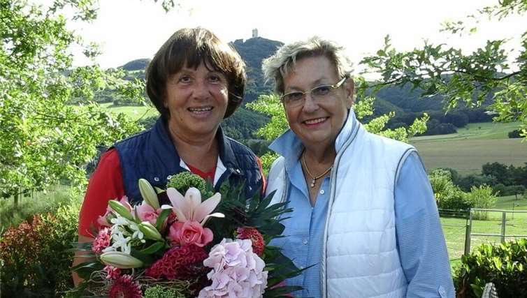 Monika Fachinger (li.) vom SGC Brohltal Deutsche- und Europameisterin 2017 in ihrer Altersklasse. Privat