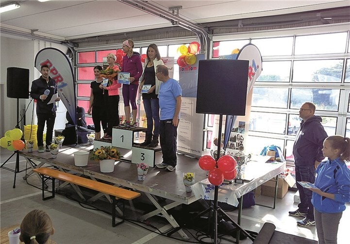 Monika Kracke vom SV Urmitz belegte den 3. Platz der Frauen.