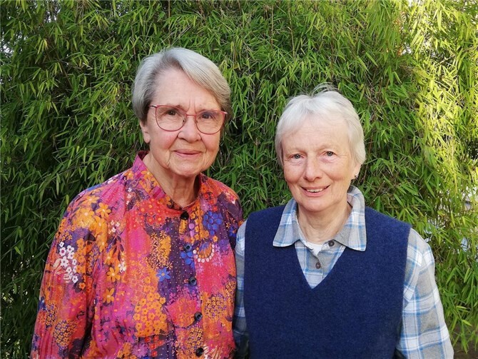 Monika Krämer und Barbara Ristow. Fotos: privat