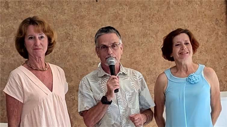 Monika Nolden, Günter Winkel, Mareyke Winkel. Fotos: privat