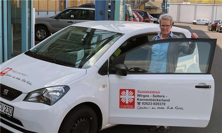 Monika Piras leitet die Caritas-Sozialstation Wirges-Selters-Kannenbäckerland. Foto: Caritasverband Westerwald-Rhein-Lahn