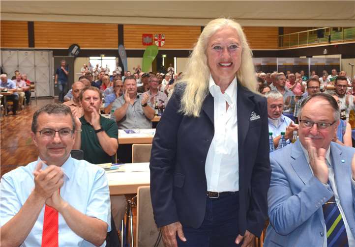 Monika Sauer bleibt damit für weitere vier Jahre Präsidentin des Sportbunds Rheinland.