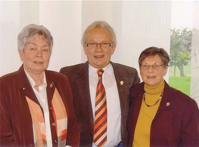 Monika Talhoff, Manfred Buchholz und Käthe Kaufmann.privat