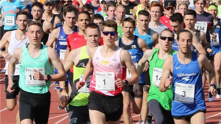 Moritz Beinlich lief bei seiner Marathon-Premiere auf Anhieb auf Platz sechs bei der deutschen Meisterschaft.  Foto: Holger Teusch