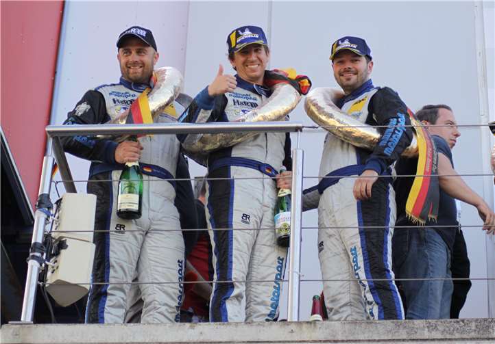 Moritz Kranz (mitte) auf dem Siegerpodest.