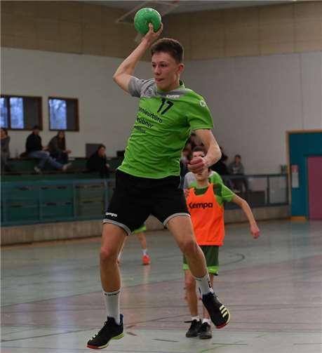 Moritz Oesterwind auf den Weg zu einem seiner 11 Tore.Foto: privat