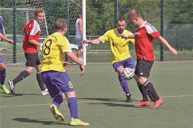 Moritz Pies war an allen vier Toren beteiligt. privat